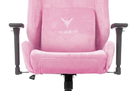 Кресло игровое Бюрократ Knight N1 розовое